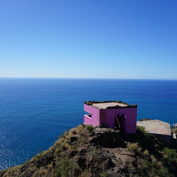 絶景 フォトジェニック ピルボックスハイキング オアフ島 ハワイ ロコタビ