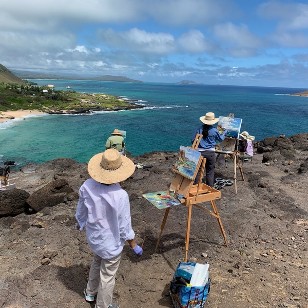 L51 ダイアモンドヘッド ハワイ 海外風景 アメリカ アートパネル 絵画