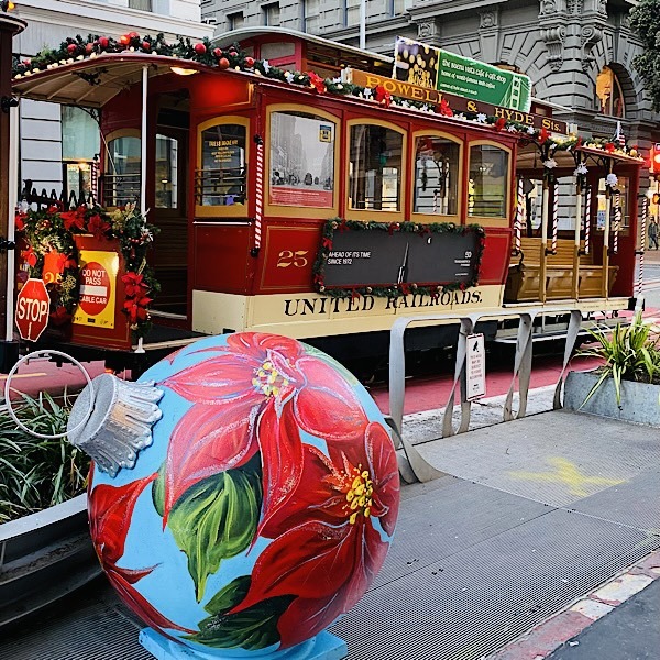 パウエルハイド　サンフランシスコ　トロリーバスケーブルカー　ミュージックボックス パウエルハイド サンフランシスコ トロリーバスケーブルカー