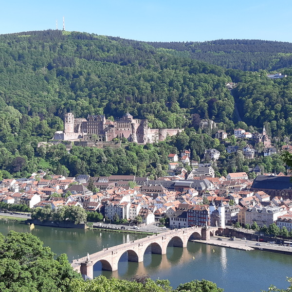 ハイデルベルグを拠点にして、日帰りでローテンブルク、バーデンバーデン、フランスのエルザス地方へにも ハイデルベルク ロコタビ