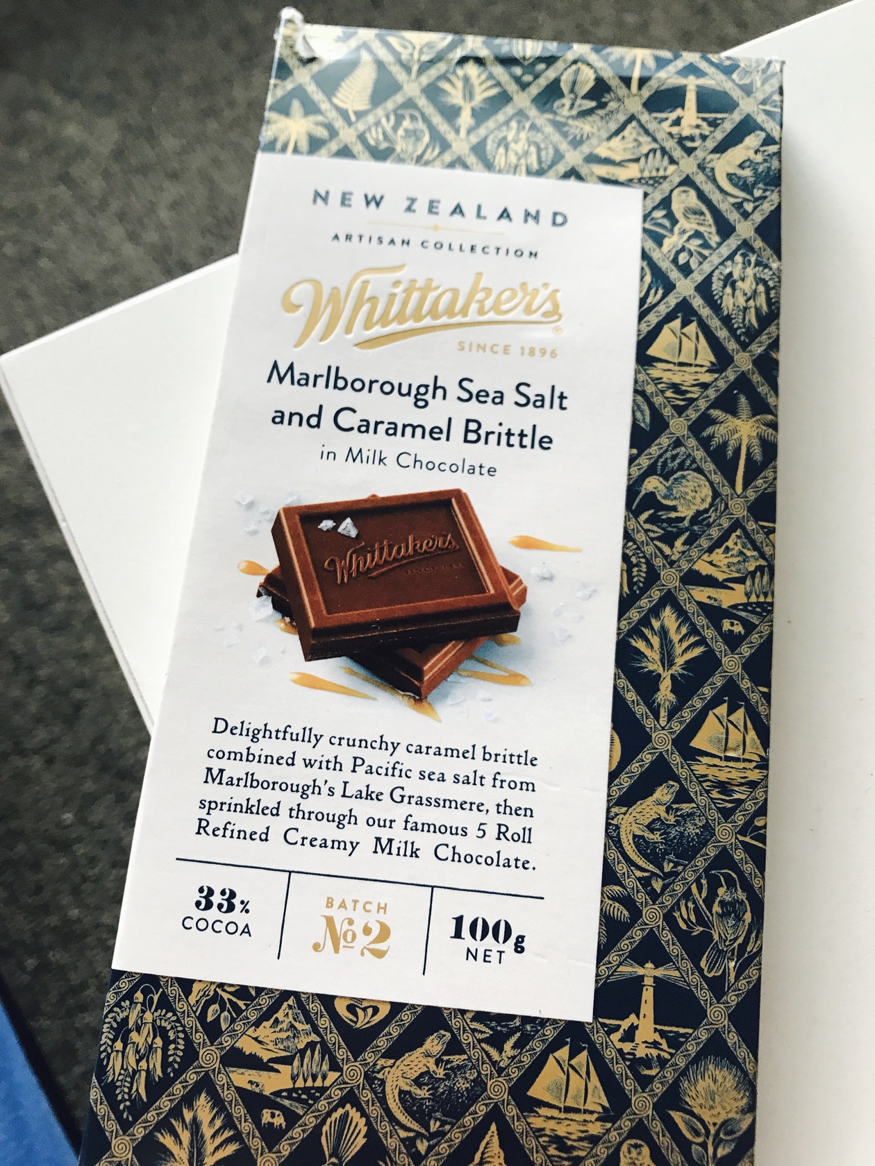 ニュージーランドのチョコレート　ウィッタカーズ！