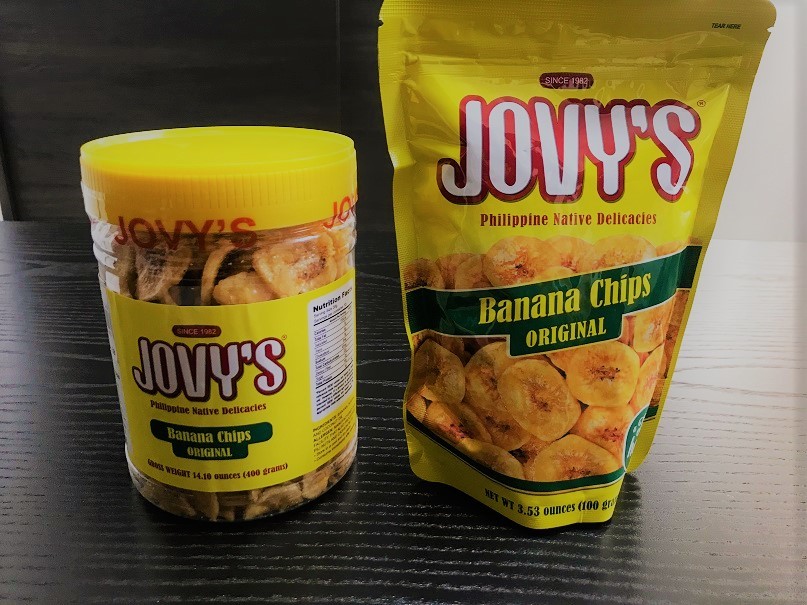 JOVY'Sのバナナチップス