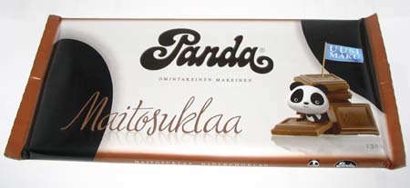 パンダ社のチョコレート
