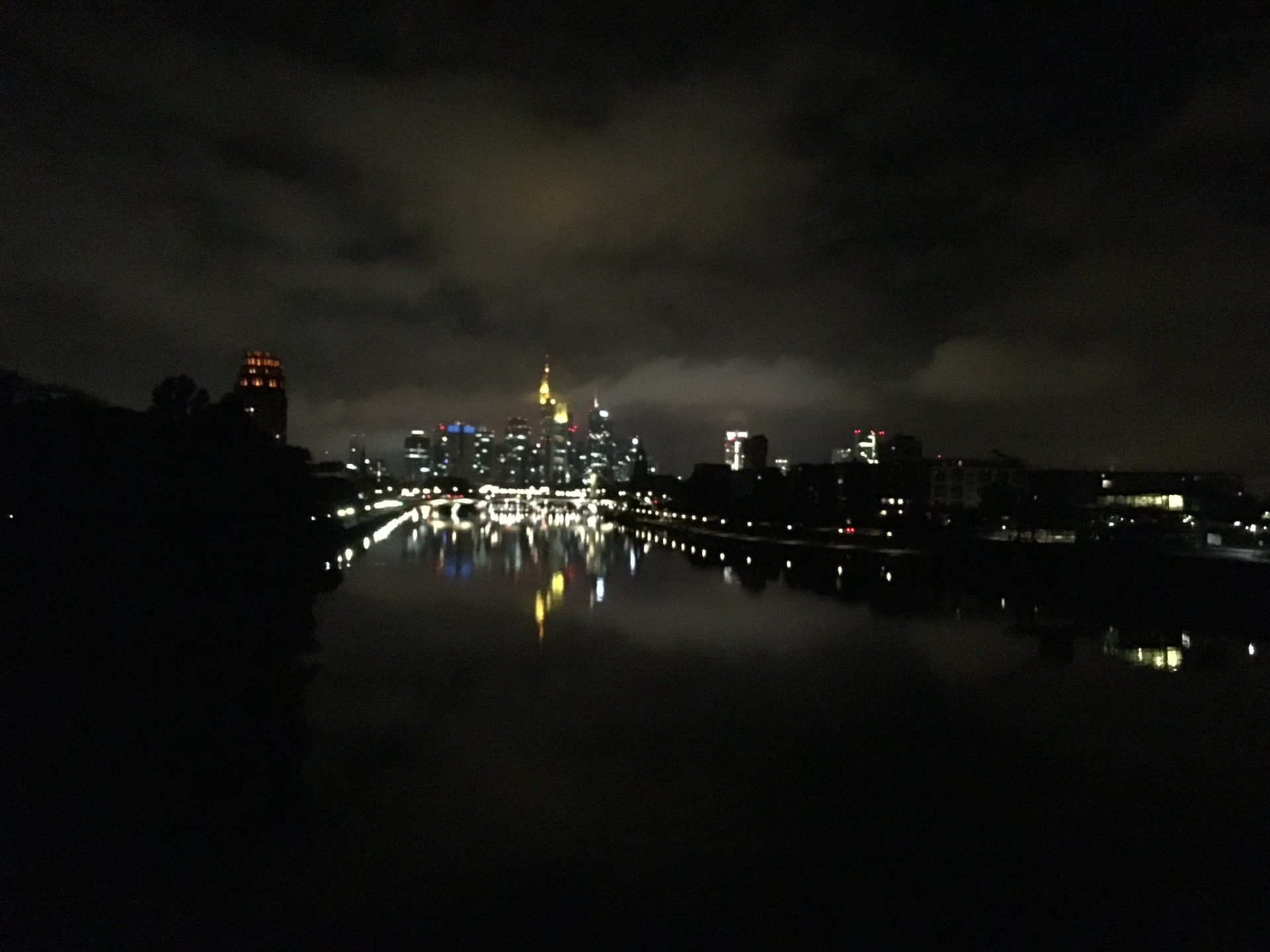 フランクフルトの夜景