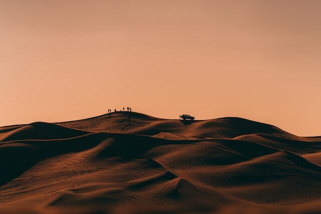 シャルジャの砂漠