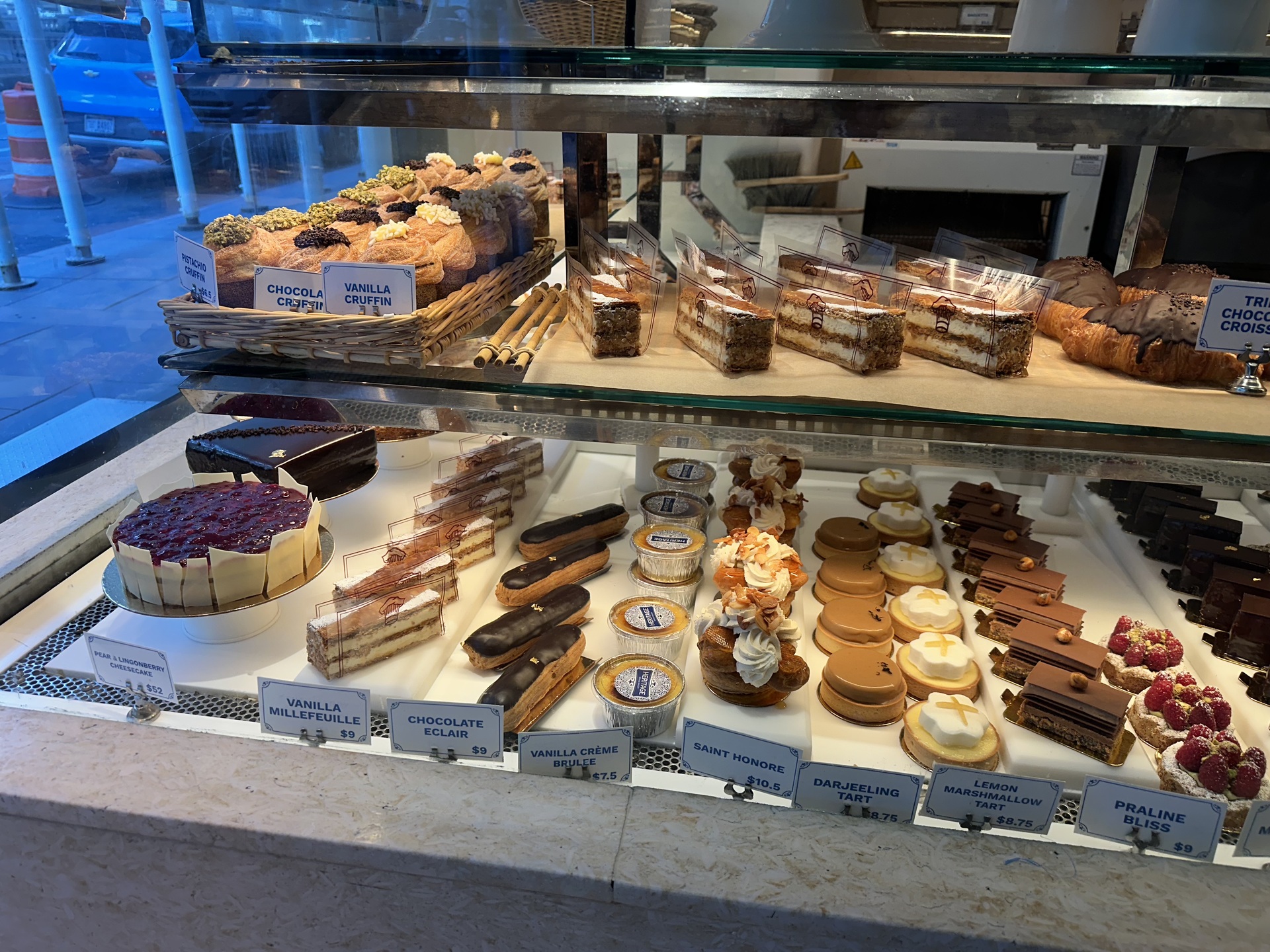 ヘリテージのケーキ