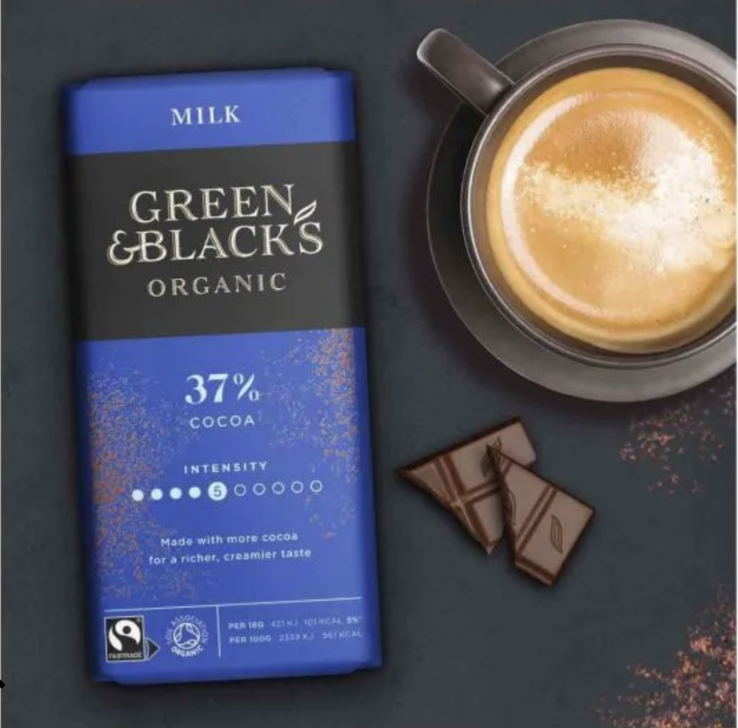 グリーン＆ブラックスのオーガニック　チョコレート