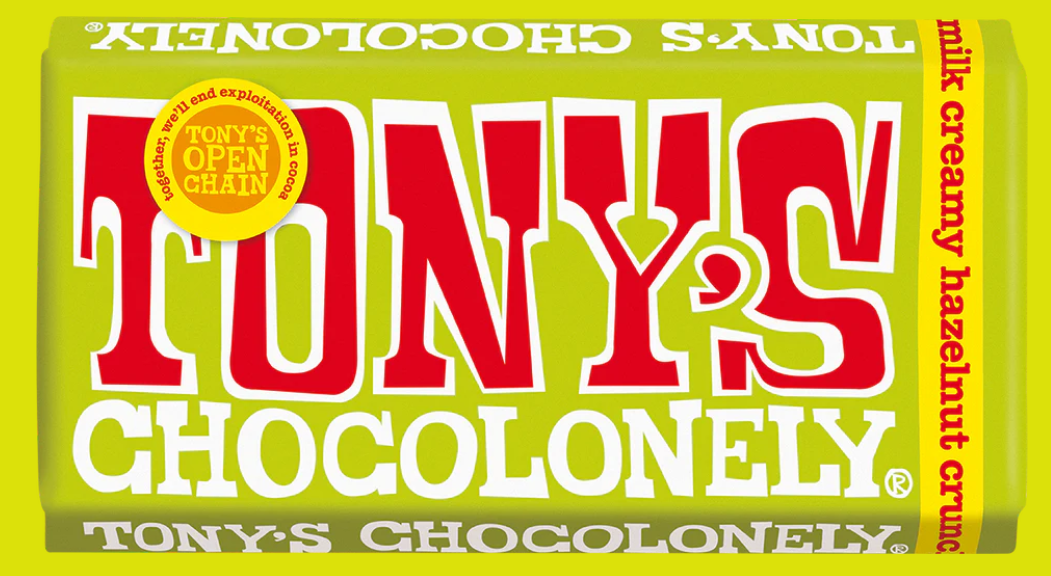 トニーズ　チョコレートバー　ヘーゼルナッツ