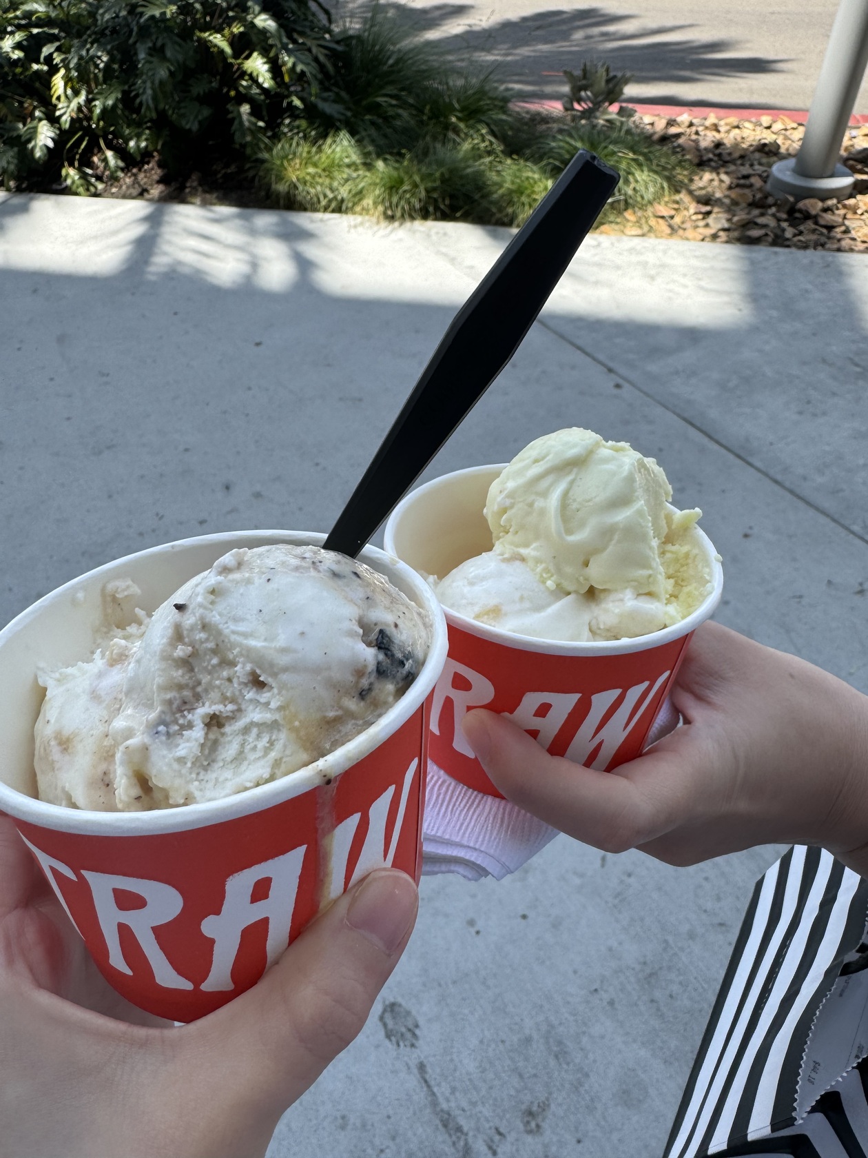 ソルトアンドストローのアイスクリーム