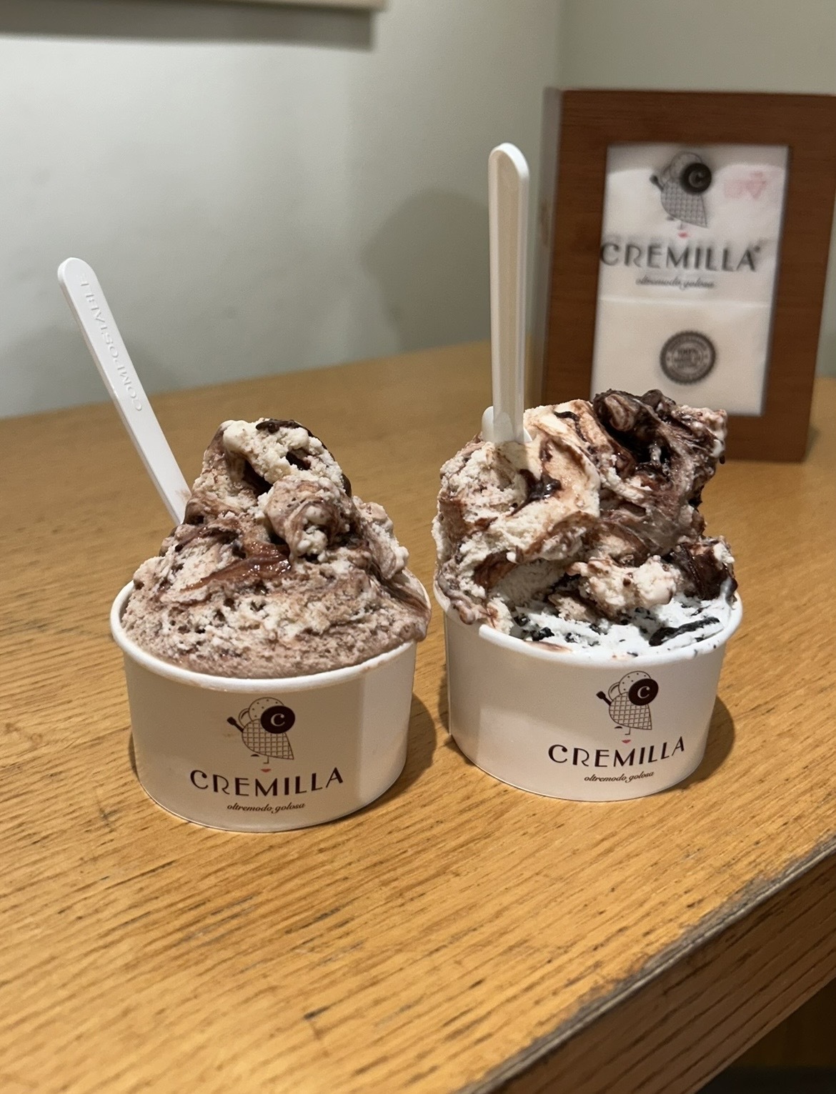 クレミラのジェラート
