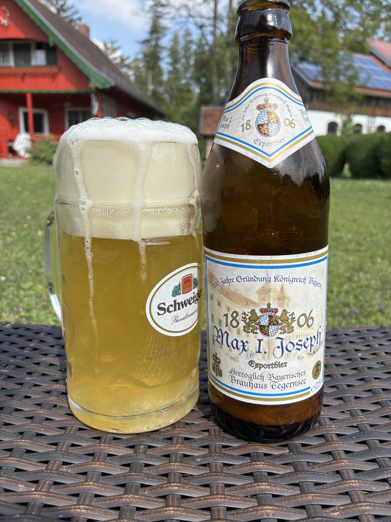 テーガルンゼーのビール