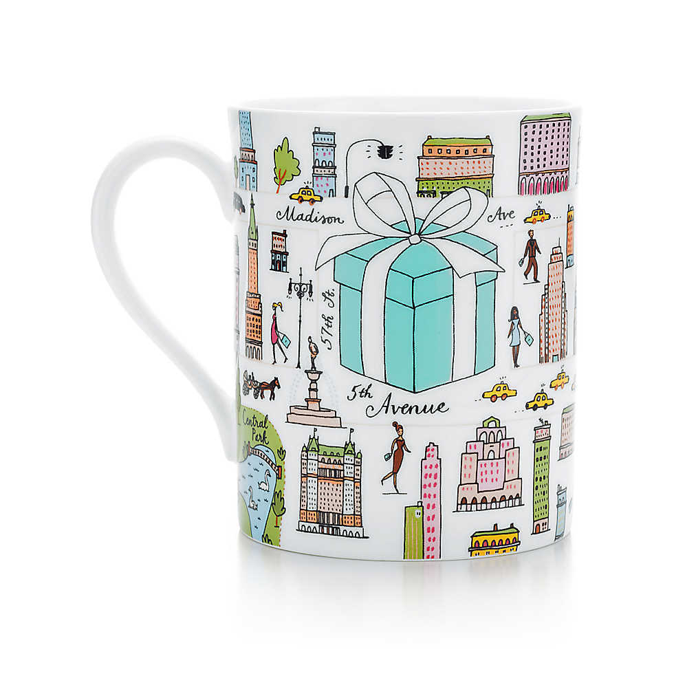 Tiffany 5th ave mug