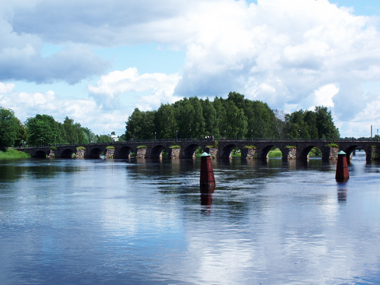 スウェーデンで一番長い石橋・エストラ ブロン